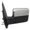 Pwr Heat Memory Turn Signal Mirror Pair Chrome