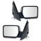 Pwr Heat Memory Turn Signal Mirror Pair Chrome