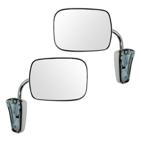 73-91 Blazer Pickup Manual Mirror Stnlss Pair (Dorman)