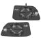 11 (from 2/28/11)-14 Edge; 11-14 MKX Power Heated Mirror Glass w/Spotter Glass & Backing PAIR (Ford)