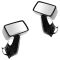 06-07 (thru 1/23/07) Hummer H3 Power w/Chrome Cap Mirror Pair (GM)