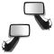 06-07 (thru 1/23/07) Hummer H3 Power w/Chrome Cap Mirror Pair (GM)