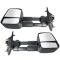 14-15 Silverado Sierra Power Heated Textured Black Tow Mirror Pair (Trail Ridge)