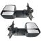 14-15 Silverado Sierra Power Heated Textured Black Tow Mirror Pair (Trail Ridge)