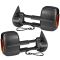 07-14 GM Pickup Power Heated Signal Textured Black Tow Mirror Pair (Trail Ridge)