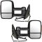 07-14 GM Pickup Power Heated Signal Textured Black Tow Mirror Pair (Trail Ridge)