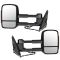 07-14 GM Pickup Power Heated Signal Textured Black Tow Mirror Pair (Trail Ridge)