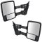 02-07 Ford SD PU Power Heat Turn Clrnce Light Text Upgrade Tow Mirror Pair (TR)