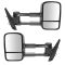 07-11 Chevy GMC Silverado Sierra Manual Towing Mirror PAIR (Trail Ridge)