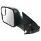 05-13 Toyota Tacoma Power Textured Black Towing Mirror PAIR (Trail Ridge)