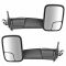 05-13 Toyota Tacoma Power Textured Black Towing Mirror PAIR (Trail Ridge)