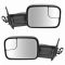 05-13 Toyota Tacoma Power Textured Black Towing Mirror PAIR (Trail Ridge)