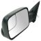 05-13 Toyota Tacoma Power Textured Black Towing Mirror PAIR (Trail Ridge)