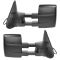 98-02 Ford Expedition Power Heated Textured Black Towing Mirror PAIR (Trail Ridge)