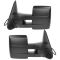 98-02 Ford Expedition Power Heated Textured Black Towing Mirror PAIR (Trail Ridge)