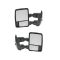 99-07 Ford SD Pickup Power Chrome & PTM Caps (08 Style) Towing Mirror PAIR (Trail Ridge)