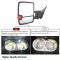 14-16 GM 1500;15-16 2500/3500 Pwr Smk TS/Mrk Spotlight w/o RH OAT Text Blk Mirror PAIR (Trail Ridge)