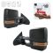 14-16 GM 1500;15-16 2500/3500 Pwr Smk TS/Mrk Spotlight w/o RH OAT Text Blk Mirror PAIR (Trail Ridge)