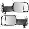 98-01 Ram 1500;98-02 2500/3500 Power Heat Text Black Tow Mirror w/Brkt 4th Gen Hd PAIR (Trail Ridge)