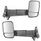 98-01 Ram 1500;98-02 2500/3500 Power Heat Text Black Tow Mirror w/Brkt 4th Gen Hd PAIR (Trail Ridge)