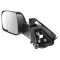 98-01 Ram 1500;98-02 2500/3500 Power Heat Text Black Tow Mirror w/Brkt 4th Gen Hd PAIR (Trail Ridge)