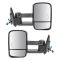 03-07 GM Truck SUV Power Heated Red Chevron Signal Text Black Tow Mirror PAIR (Trail Ridge)