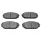 Front Performance Rotor & Posi Metallic Pad Kit 01-02 MDX; 99-04 Odyssey