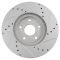 Front Performance Rotor & Posi Metallic Pad Kit 01-02 MDX; 99-04 Odyssey