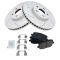 Front Performance Rotor & Posi Ceramic Pad Kit 03-08 Vibe, Corolla; 00-05 Celica