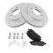 Front Performance Rotor & Posi Ceramic Pad Kit 04-08 Ford F150