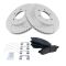 Front Performance Rotor & Posi Metallic Pad Kit 04-08 Ford F150