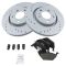 Front Performance Rotor & Posi Ceramic Pad Kit 99-10 VW Beetle, Jetta, Golf