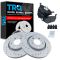 Front Performance Rotor & Posi Metallic Pad Kit  99-10 VW Beetle, Jetta, Golf