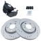 Front Performance Rotor & Posi Metallic Pad Kit  99-10 VW Beetle, Jetta, Golf