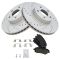 Front Performance Rotor & Posi Ceramic Pad Kit 98-02 Forester; 98-01 Impreza