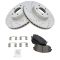 Front Performance Rotor & Posi Ceramic Pad Kit 05-06 9-2X; 02-11 Impreza