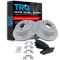 Rear Performance Rotor & Posi Metallic Pad Kit 07-13 Escalade, Silverado