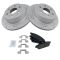 Rear Performance Rotor & Posi Metallic Pad Kit 07-13 Escalade, Silverado