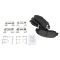 Front & Rear Performance Rotor & Posi Metallic Pad Kit 97-01 Integra Type R