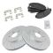 Front Performance Rotor & Metallic Pad Kit 99-07 Honda Acura