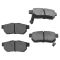 94-01 Civic, Integra Rear Premium Posi Semi Metallic Brake Pad & Performance Rotor Kit