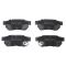 94-01 Civic, Integra Rear Premium Posi Semi Metallic Brake Pad & Performance Rotor Kit