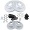 Front & Rear Performance Rotor & Premium Posi Ceramic Pad Kit 05-10 300 09-13 Challenger