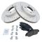 Front Performance Rotor & Premium Posi Ceramic Pad Kit 96-05 Civic