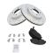 Front Performance Rotor & Metallic Pad Kit 96-05 Civic