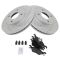 2000-04 Ford Focus Front Ceramic Pad & Performance Brake Rotor Kit