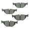 01-03 530i; 00-03 540i Front & Rear Ceramic Brake Pad w/Sensor & Performance Rotor Kit