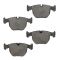 01-03 530i; 00-03 540i Front & Rear Ceramic Brake Pad w/Sensor & Performance Rotor Kit