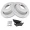 12-14 Ford F150 Rear Performance Brake Rotor & Ceramic Pad Kit