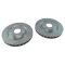 06-09 XLR; 05-13 Corvette Front Perfomance Brake Rotor & Ceramic Pad Kit